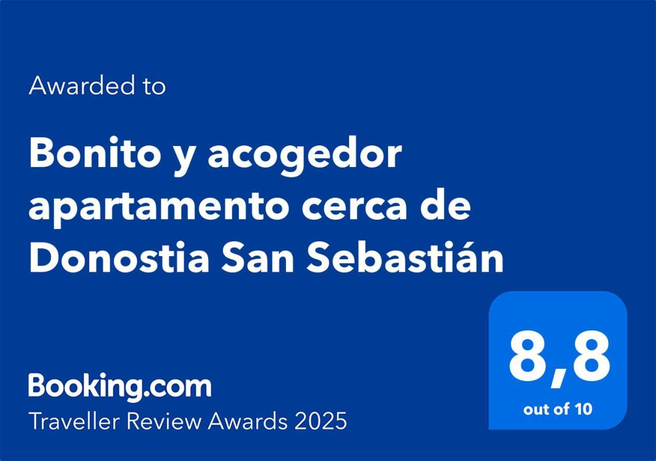 Bonito Y Acogedor Apartamento Cerca De Donostia San Sebastian เลโซ ภายนอก รูปภาพ